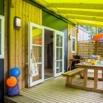 Terrasse Mobil-Home Privilège 2 Chambres - Camping Pays Basque