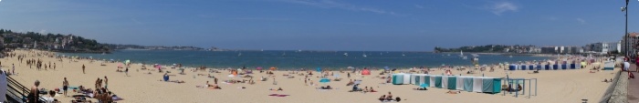 La plage de Saint-Jean-de-Luz