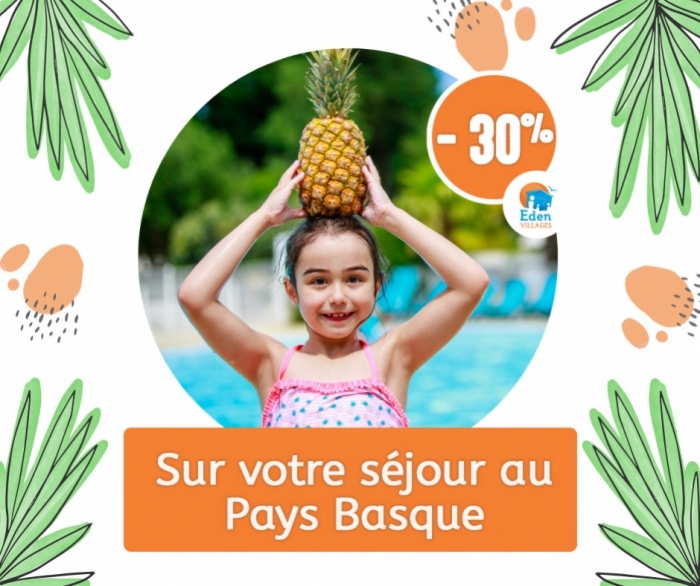 Offre de -30% sur tout séjour