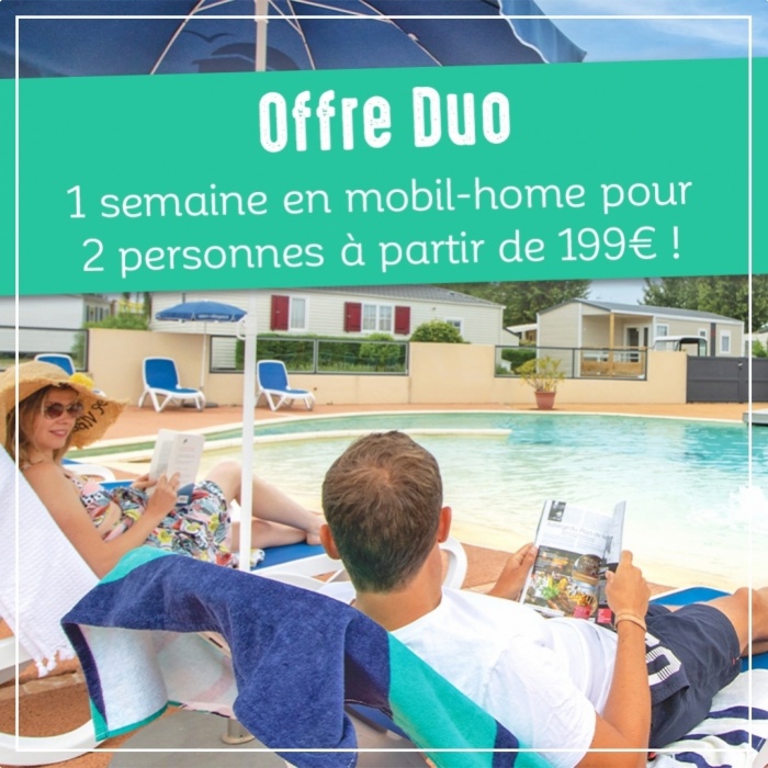 S&eacute;jour en couple, &agrave; deux, &agrave; trois avec b&eacute;b&eacute; :  Offre DUO Eden Villages